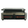 thumbnail image 3 of NSF Commercial Panini Contact Grill, 1750W Sandwich Press Panini Maker, Electric Sandwich Grill Grooved, Single Plate Sandwich Press 120V US, 3 of 11