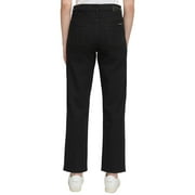 Calvin Klein Women High Rise Straight Leg Jean (US, Numeric, 10, Regular, Regular, Black Jet)