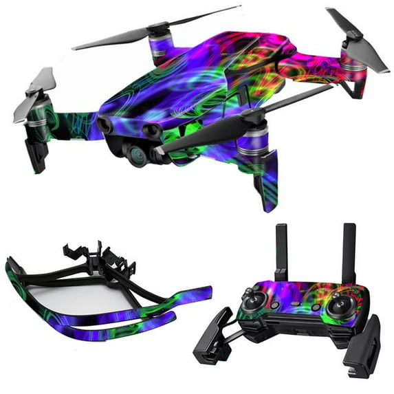 MightySkins DJMAVAI-Neon Splatter Skin for DJI Max Coverage, Neon Splatter