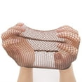thumbnail image 4 of Workhe 2pcs/set Wig Cap Elastic Nylon Hair Net Unisex Snood Cosplay Party Hairdressing Accessories, One-Open, Coffee, 4 of 9