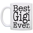 thumbnail image 2 of ThisWear Mother's Day Gift for Grandma Best Gigi Ever 11 ounce 2 Pack Coffee Mugs, 2 of 4