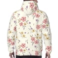 thumbnail image 7 of Sikiie Floral Men's Hoodie, Essentials Hoodie, Sweatshirt, Pullover Hooded Sweatshirt for Men-Small, 7 of 7