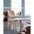 thumbnail image 4 of Modern Contemporary Living Room Wood Lounge Chair Natural, 4 of 4
