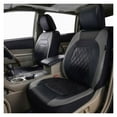 thumbnail image 6 of SHDNCYQ Car Seat Covers Full Set for BMW 4 Series F32 Coupe 2014 2015 2016 2017 2018 2019 2021,Front Rear Seat Protectors,Two-Tone Leather Splicing,High Elasticity Foam, 6 of 7