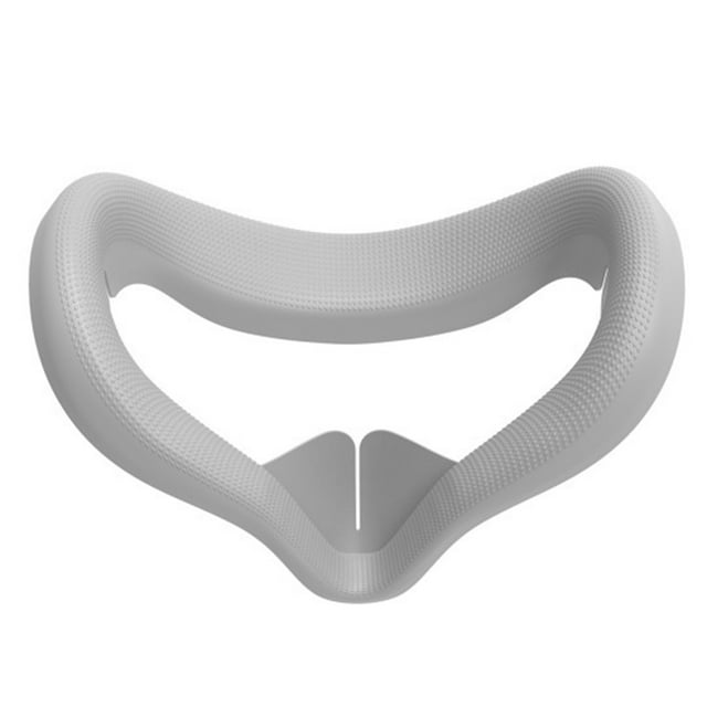 Replacement for Oculus Quest 2 Silicone Eye Cover Silicone Face Cover Light Blocking Face Pad Sweatproof Washable Eye Cover