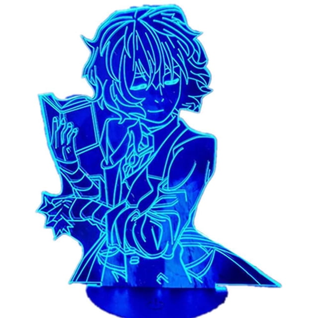 Nuevo Anime Manga Bungo Stray Dogs Dazai Libro 3D Led Anime La