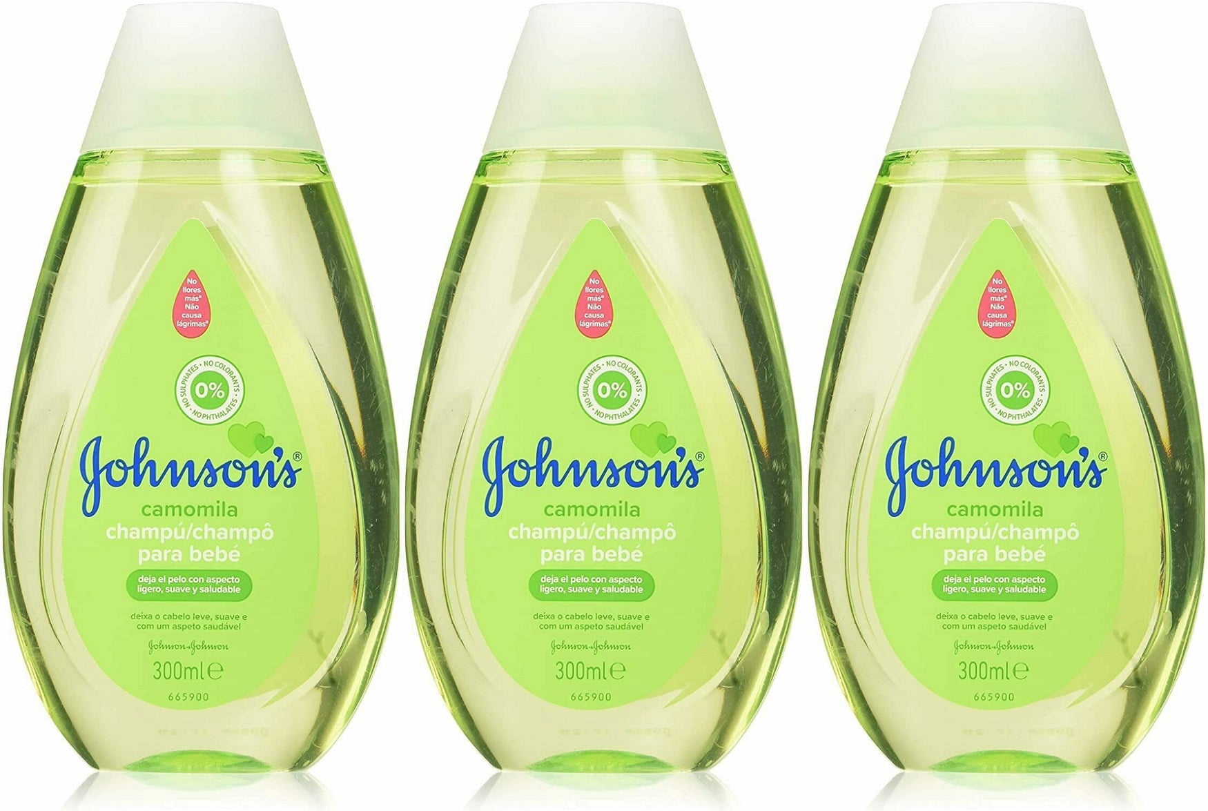 Johnson's Baby Shampoo with Chamomile, 300 Ml / 10.1 Ounce (Pack of 3