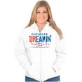 thumbnail image 3 of Dominican Republic Caribbean Dream DR Zip Up Hoodie Men's Women's Brisco Brands M, 3 of 5