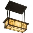 thumbnail image 6 of Meyda Tiffany 172594 Foliage 2 Light 24" Wide Linear Pendant - Bronze, 6 of 7