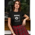 thumbnail image 2 of Poster Spiral Techno Style T-Shirt Women -Image by Shutterstock, Female Large, 2 of 4