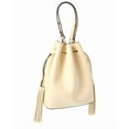 thumbnail image 2 of Valentino VLogo Leather Bucket Bag, White, 2 of 4