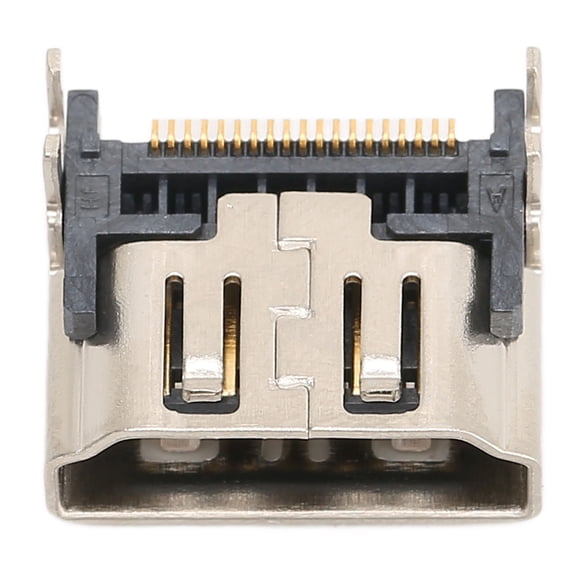 Console de Jeux Vidéo Port Jack, Console HD Interface Multimédia Port Fiable Remplacement Taille Précise Compact pour la Réparation