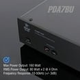 thumbnail image 4 of Pyle PDA7BU 200 Watt Home Theater Amplifier Bluetooth Receiver Sound System, 4 of 7