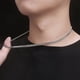 thumbnail image 1 of Accesorios unisex,Collar unisex Collar Ti de plata Collar de plata Muy versátil, 1 of 5