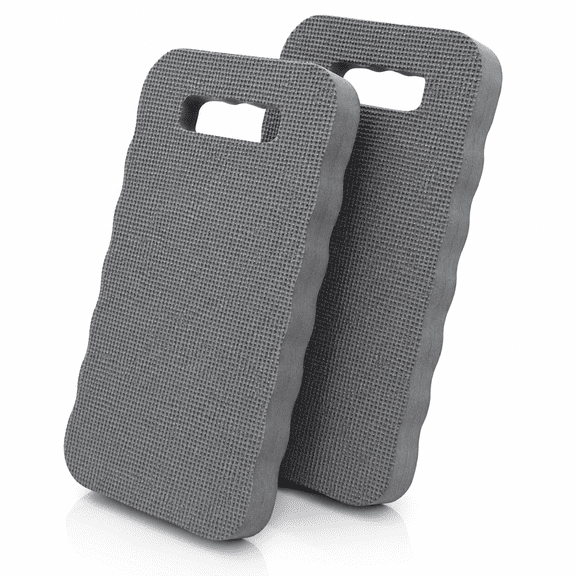 Thick Kneeling Pad 2 Pack,Waterproof,Comfortable Garden Kneeling Pads Stain Resistant,Multi-Functional Kneeler Pad for Gardening,Baby Bath,Yoga,Praying and Exercise (Deep Grey)