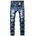 thumbnail image 5 of Ginsiom Mens Jeans Slim Fit Stretch Skinny Straight Leg Denim Pants, 5 of 6