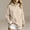 Beige women hooded sweatshirt a1, variant on thefmos Women's Fall Winter Hooded Slit Pullover Tops Sweatshirts Loose Casual Hoodie Long Sleeve Tunic Blouses with Pocket Trendy Vacation Clothes, Green M