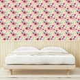 thumbnail image 3 of Ambesonne Floral Inspiration Peel & Stick Wallpaper for Home, Gorgeous Bloom, 13"x100", Rose Eggshell and Multicolor, 3 of 5