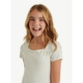 thumbnail image 3 of Justice Girl's Cinch Front Top, Sizes XS - XLP, 3 of 6