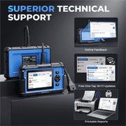 Topdon 5-inch Scan Tool - PCM/TCM/ABS/SRS Lifetime Updates 8 Service Functions