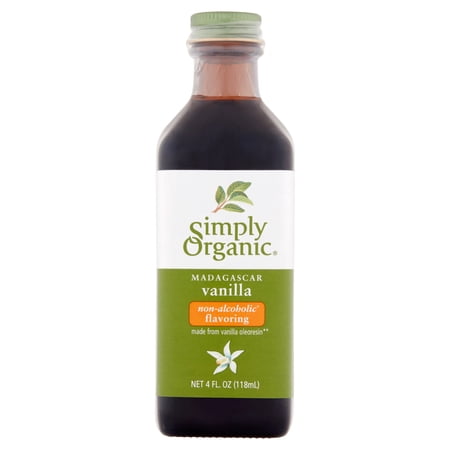 Simply Organic Madagascar Vanilla 4 fl oz 6 pack
