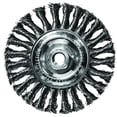 thumbnail image 1 of 6 x 0.63 x 11 in. Knotted Wire Wheel Brush, 1 of 1