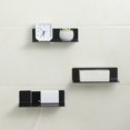 thumbnail image 4 of Chok 4Pcs Floating Wall Shelves Self Adhesive Floating Corner Shelves Small Display Shelf, 4 of 6