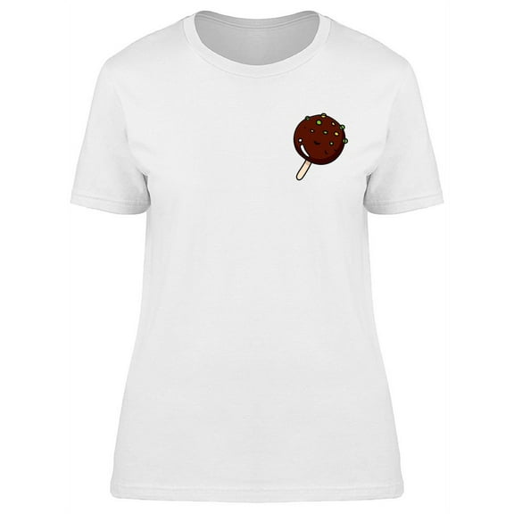 Cute Ice Cream Pop Doodle T-Shirt Women -Image by Shutterstock, Female Small