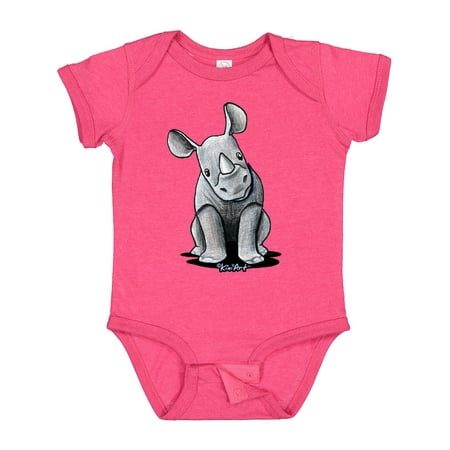 

Inktastic Curious Rhinos Gift Baby Boy or Baby Girl Bodysuit