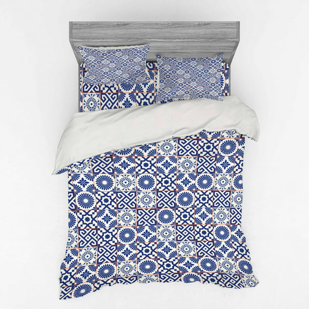 Moroccan Duvet Cover Set Old Ottoman, Moroccan Style Duvet Cover Set