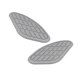 thumbnail image 4 of 2x Papas de tanque de motocicletas calcomanías no lipas fáciles de instalación de la instalación pegatinas protectores de reparación piezas de Gris, 4 of 8