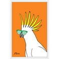 thumbnail image 2 of "Cockatoo Hippy Head" Framed Painting Print, 2 of 4