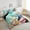 Cyan, variant on Erosebridal Orange Tent Lake Camping Full Size Comforter Sets, Retro Forest Mountain Bedding Sets for Men and Women, 3-Piece