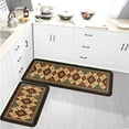 thumbnail image 5 of Western Kitchen Rugs and mats Set of 2, Non-Slip Washable Kitchen mats, Rustic Farmhouse Western Rug for Kitchen Front Sink, Laundry Room, Flooring, Home, Dining Room, 17x30+17x47 inch, 5 of 6