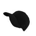 thumbnail image 1 of Unatoiry Stay Warm In Style Plush Baseball Caps For Winter And Autumn Simple Solid Color Winter Baseball Cap black, 1 of 6