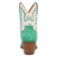 thumbnail image 5 of Dingo Womens Rodeo Queen Embroidered Studded Snip Toe Pull On Cowboy  Ankle, 5 of 9