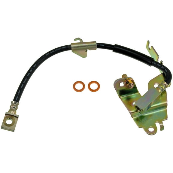 Dorman H380362 Front Driver Side Brake Hydraulic Hose for Specific Lincoln Models Fits select: 1995-2002 LINCOLN CONTINENTAL