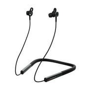 Prosonic N10 Wireless Neckband Headphones with 12mm Drivers, 12 Hours Playtime, HD Stereo Crystal Clear Sound, IPX5 Waterproof, Sporty and Ergonomic Neck Hanging Design (Black)