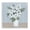 Cerulean White Bouquet Vase, variant on Stupell Industries Mixed White Blooms on Blue Black Framed Giclee Art, design by Marilyn Dunlap