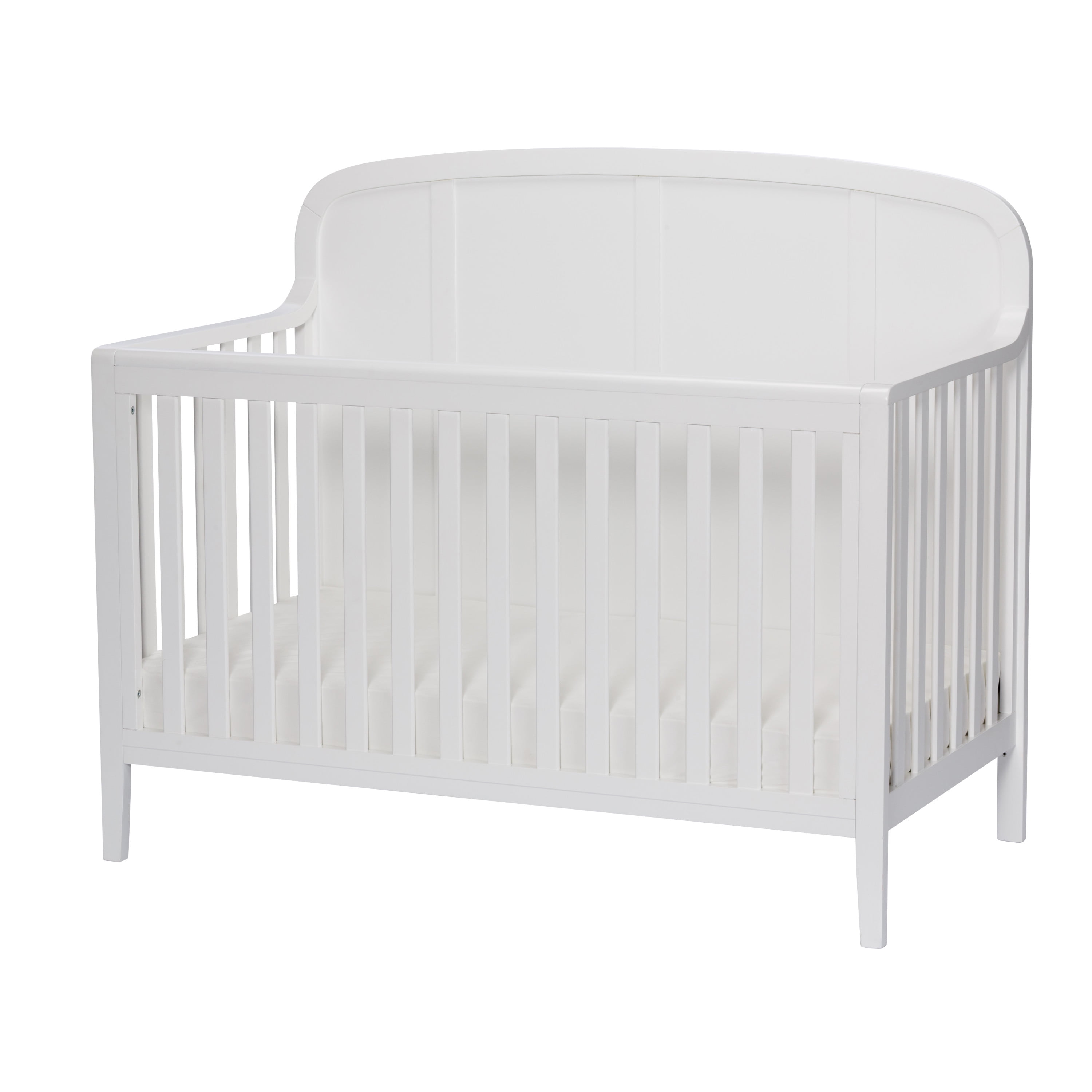 Little Seeds Briar 6-in-1 Convertible Crib, True White
