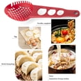 thumbnail image 4 of Cuchara para espaguetis multifuncional 3 en 1, cuchara con forma de garra, colador, herramienta para medir espaguetis para cocinar en la cocina, olla caliente, 4 of 8