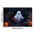 thumbnail image 3 of Nnndbs Halloween Optical Illusion Rug, 3D Visual Trap Floor Mat, Non Scary Carpet for Entryway Living Room Home Halloween Decor, 3 of 7