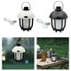 thumbnail image 1 of Linterna al aire libre,Camping Linterna Senderismo Lámpara Carpa Colgante,Linterna de luz portátil para interiores y exteriores a prueba de agua,Mesa de iluminación de tienda de Blanco negro DYNWAVEMX  Linterna al aire libre, 1 of 8