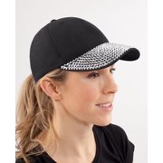 Womens Studded Rhinestone Baseball Cap Dad Trucker Hat Sparkle Bling Sun Hat