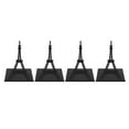 thumbnail image 2 of Sujetalibros negros, 4 soportes para libros, soportes para libros arquitectónicos, sujetalibros de metal, tecnología de vanguardia, 2 of 8