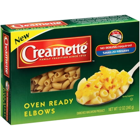 ENRICHED MACARONI PRODUCT, OVEN READY ELBOWS