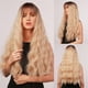 thumbnail image 1 of Fiudx Peluca Rizada de 65 Cm, Estilo de Fibra de Alta Temperatura, Color Marrón Degradado Dorado con Red Rosa, Ajuste Ajustable para Un Uso Fácil, Accesorio de Moda para Fiestas y Uso Diario, Tacto S, 1 of 6