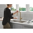 thumbnail image 7 of Delta 9113TL-CZ-DST Essa 1.8 GPM Single Hole Pull Down Touchless Kitchen Faucet - Bronze, 7 of 7