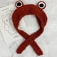 thumbnail image 2 of Sombrero de Ganchillo Unisex Frog Big Eyes Soledad, 2 of 6