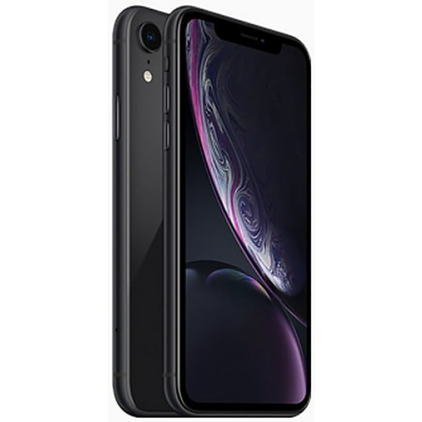 Apple iPhone XR 64GB Fully Unlocked (Verizon + Sprint + GSM Unlocked) - Black (Poor Cosmetics, Fully Functional)